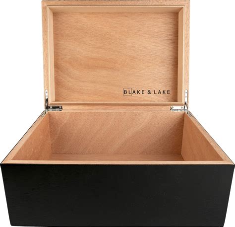 wood box metal izard lid|Amazon.com: Wooden Boxes With Lid.